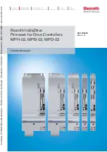 Bosch Rexroth IndraDrive MPB-02 Functional Description preview