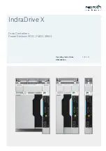 Bosch Rexroth IndraDrive X Operating Instructions Manual preview