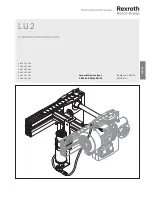 Bosch Rexroth LU 2 Assembly Instructions Manual предпросмотр