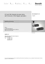 Preview for 1 page of Bosch Rexroth M-2SMM6 SO711 Series Operating Instructions Manual