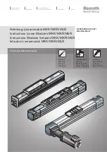 Bosch Rexroth MKK 12-40 Instructions Manual предпросмотр