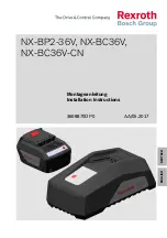 Bosch Rexroth NX-BC36V Installation Instructions Manual preview