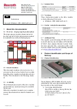 Предварительный просмотр 1 страницы Bosch Rexroth NYM04.1-5PW-NNNN-NY4125 Instructions Manual