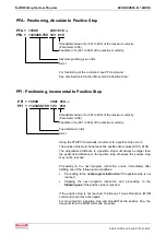 Preview for 110 page of Bosch Rexroth OptiFeed-FS EcoDrive 03 FLP04VRS Functional Description