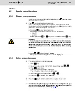 Предварительный просмотр 41 страницы Bosch Rexroth PS5000 Comissioning, Operating Instructions