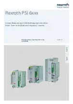 Preview for 1 page of Bosch Rexroth PSI 6100 L1 Series Operating Instructions Manual