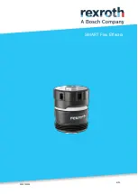 Bosch Rexroth SFE Manual preview