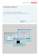 Preview for 1 page of Bosch Rexroth VEP 15.6 Multi Touch Operating Instructions Manual