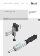 Bosch Rexroth VKK Instructions Manual предпросмотр