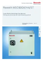 Bosch Rexroth WSC60GK Instructions Manual preview