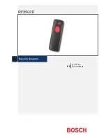 Bosch RF3503E User Manual preview