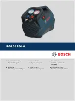 Bosch RG4.0 Original Instructions Manual preview