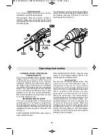 Предварительный просмотр 9 страницы Bosch RH228VC Operating/Safety Instructions Manual