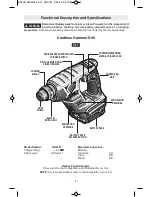 Preview for 7 page of Bosch RHS181 Operating/Safety Instructions Manual