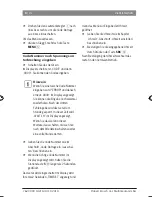 Preview for 8 page of Bosch Rotterdam UBT40 Operating And Installation Instructions