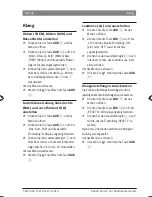 Preview for 12 page of Bosch Rotterdam UBT40 Operating And Installation Instructions