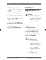 Preview for 20 page of Bosch Rotterdam UBT40 Operating And Installation Instructions