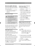 Preview for 86 page of Bosch Rotterdam UBT40 Operating And Installation Instructions