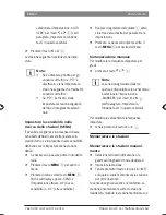 Preview for 104 page of Bosch Rotterdam UBT40 Operating And Installation Instructions