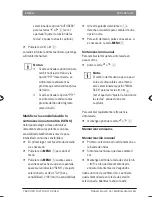 Preview for 134 page of Bosch Rotterdam UBT40 Operating And Installation Instructions