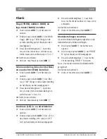 Preview for 190 page of Bosch Rotterdam UBT40 Operating And Installation Instructions