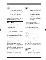 Preview for 224 page of Bosch Rotterdam UBT40 Operating And Installation Instructions