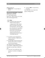 Preview for 244 page of Bosch Rotterdam UBT40 Operating And Installation Instructions