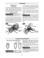 Предварительный просмотр 17 страницы Bosch RS20 Operating/Safety Instructions Manual