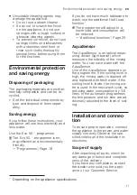 Preview for 11 page of Bosch SBH4HCX48E Information For Use