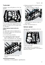 Preview for 21 page of Bosch SBV4HTX33E User Manual