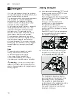 Preview for 16 page of Bosch SBV65E00GB Operating Instructions Manual