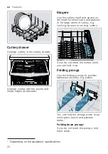 Предварительный просмотр 22 страницы Bosch SBV6ZCX00E User Manual