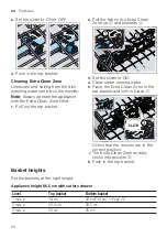 Предварительный просмотр 24 страницы Bosch SBV6ZCX49E Information For Use