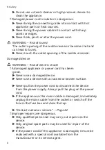 Preview for 8 page of Bosch SBV8ZCX02E User Manual