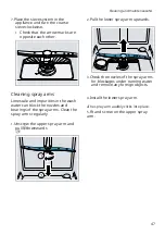 Предварительный просмотр 47 страницы Bosch SBV8ZCX09N User Manual