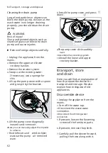 Предварительный просмотр 62 страницы Bosch SBV8ZCX09N User Manual