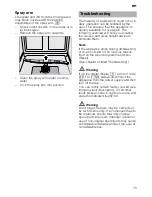 Предварительный просмотр 15 страницы Bosch sce53m05au Operating Instructions Manual