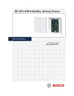 Bosch SE 220 LSNi Installation Manual preview