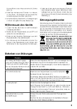 Preview for 9 page of Bosch Sensixx B15L Operating Instructions Manual