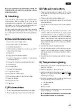 Preview for 41 page of Bosch Sensixx B15L Operating Instructions Manual