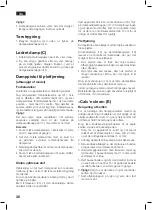 Preview for 36 page of Bosch Sensixx B25L Operating Instructions Manual