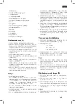 Preview for 45 page of Bosch Sensixx B25L Operating Instructions Manual