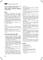 Preview for 72 page of Bosch Sensixx B25L Operating Instructions Manual