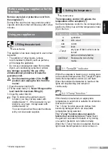 Preview for 15 page of Bosch Sensixx DA70 Operating Instructions Manual