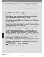 Preview for 54 page of Bosch Sensixx'x DA70 Operating Instructions Manual