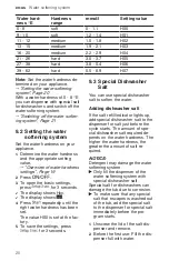 Preview for 20 page of Bosch SGE53B52UC User Manual