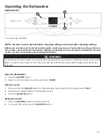 Предварительный просмотр 17 страницы Bosch SGE53U52UC/A5 Operating Instructions Manual