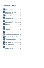 Preview for 3 page of Bosch SGE53X52UC Operating Instructions Manual