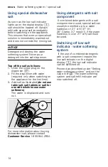 Preview for 14 page of Bosch SGE53X52UC Operating Instructions Manual