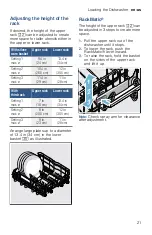 Preview for 21 page of Bosch SGE53X52UC Operating Instructions Manual